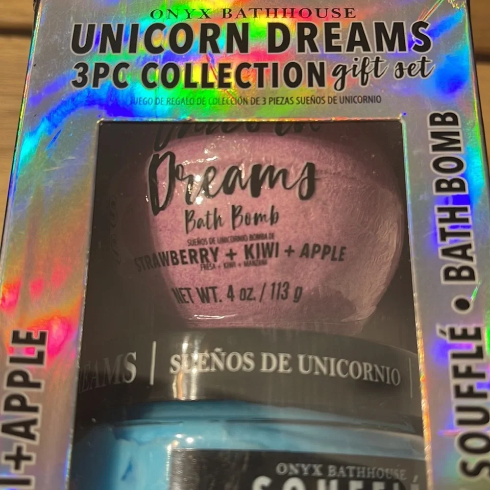 ONYX  Bathhouse unicorn dreams gift set